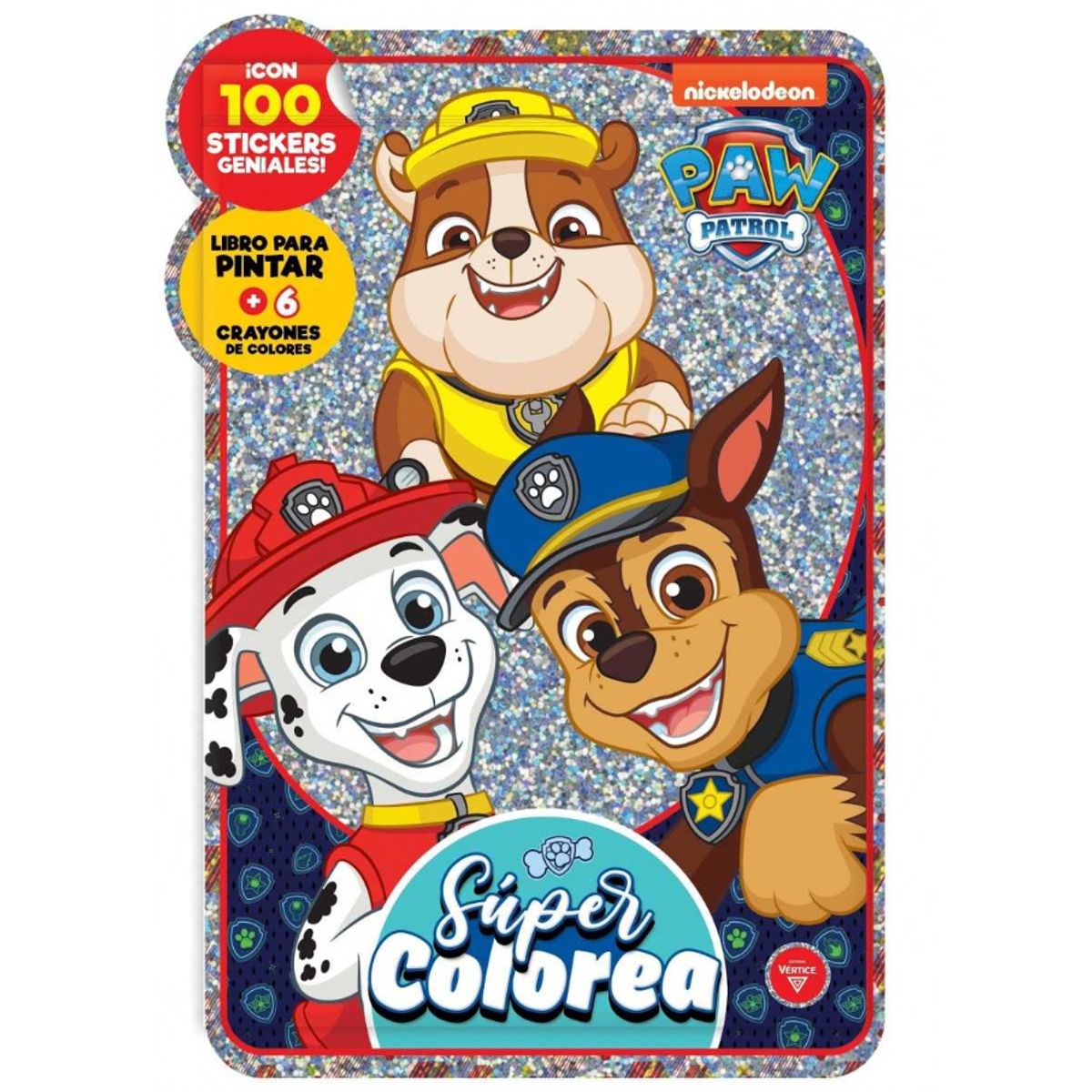 VERTICE - Super colorea Paw Patrol Vértice