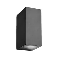 LED STUDIO - APLIQUÉ MURO CUBRIX BIFOCAL IP65 (SIN AMPOLLETA GU10)