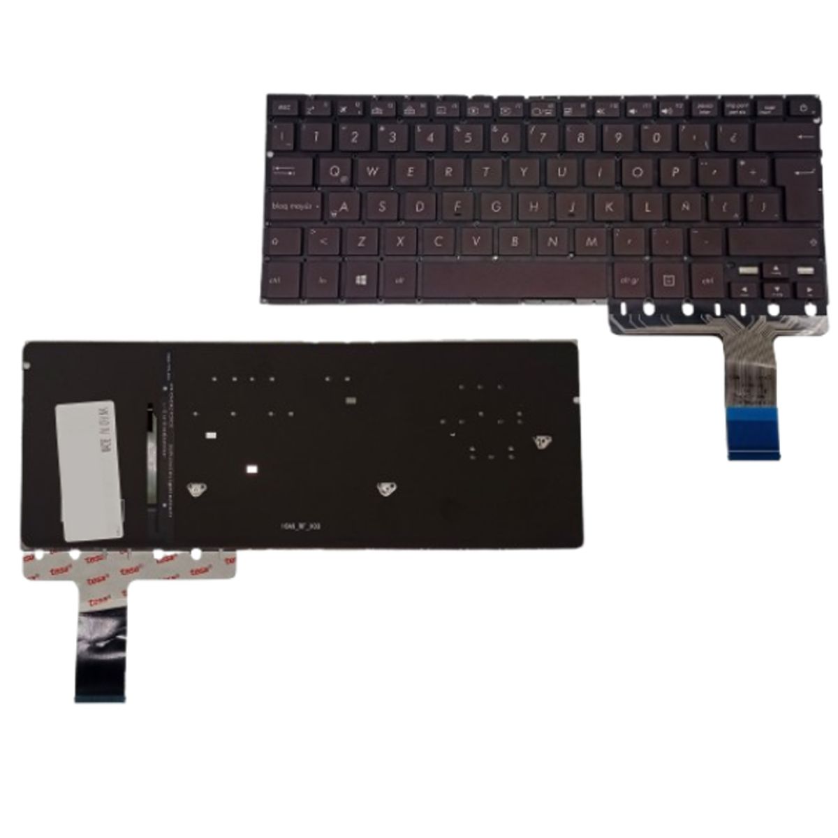 ASUS - TECLADO ASUS UX330 ESPAÑOL NEGRO RETRO