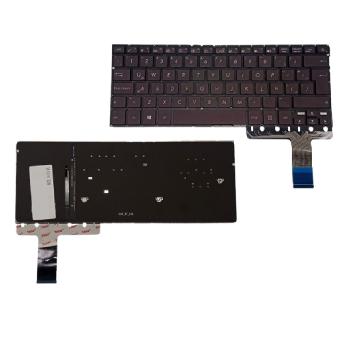 ASUS - TECLADO ASUS UX330 ESPAÑOL NEGRO RETRO