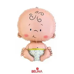 GENERICO - Globo bebe 1pcs 48x26cm