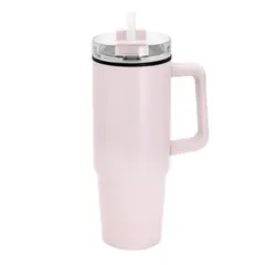 GENERICO - Vaso Mug Doble Pared 880ml Para Bebidas Calientes - Frías