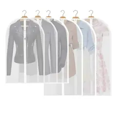 GENERICO - Fundas Protectoras Ropa 3 Pack 60x120 cm Antipolilla