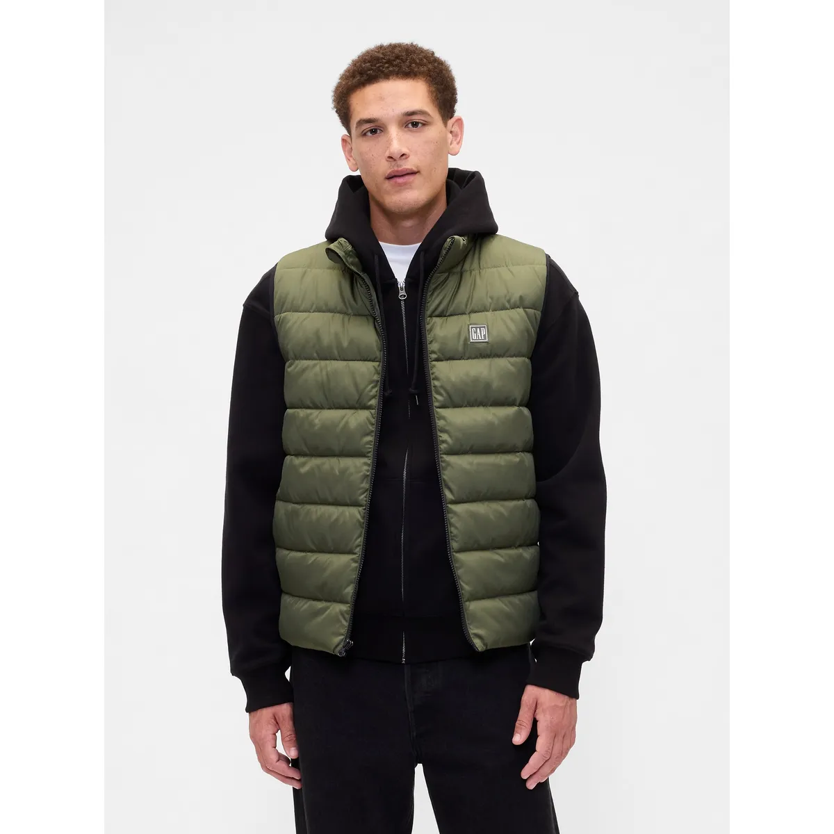 GAP - Chaqueta Hombre Gap Vest Verde