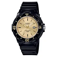 CASIO - RELOJ LRW-200H-9EVDF NEGRO DORADO