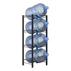GENERICO - Estantería de Agua Potable Acero al Carbono 4 Niveles Eco-Friendly