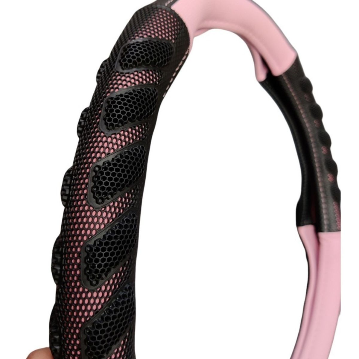 GENERICO - Funda Cubre Volante Para Mujer Eco Cuero Goma Antideslizante