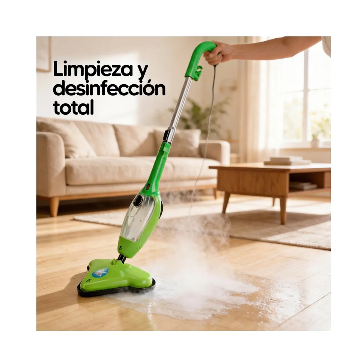 MOVI - Mopa a Vapor multifuncional- Limpia fácil