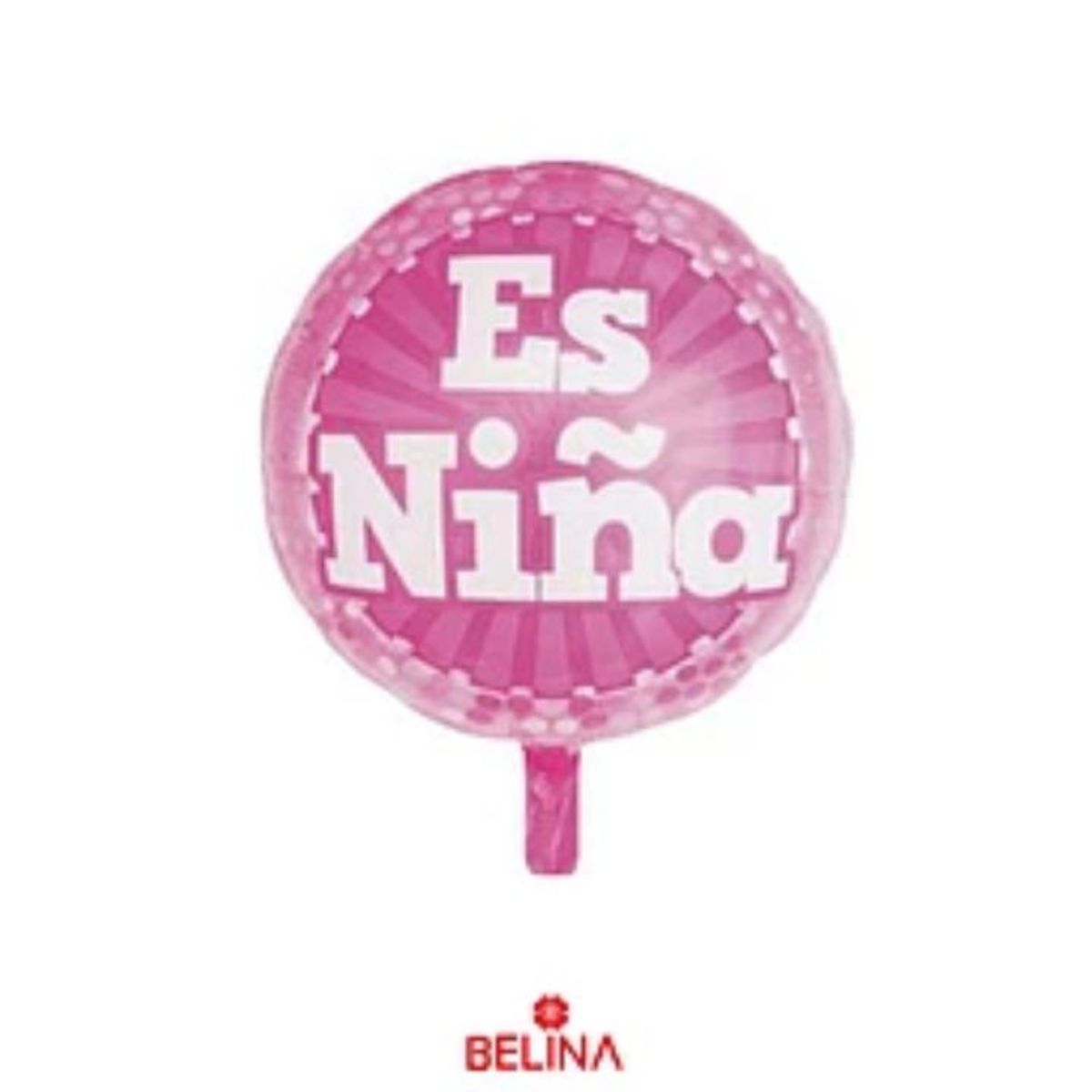 GENERICO - Globo metálico Es niña 45 cm
