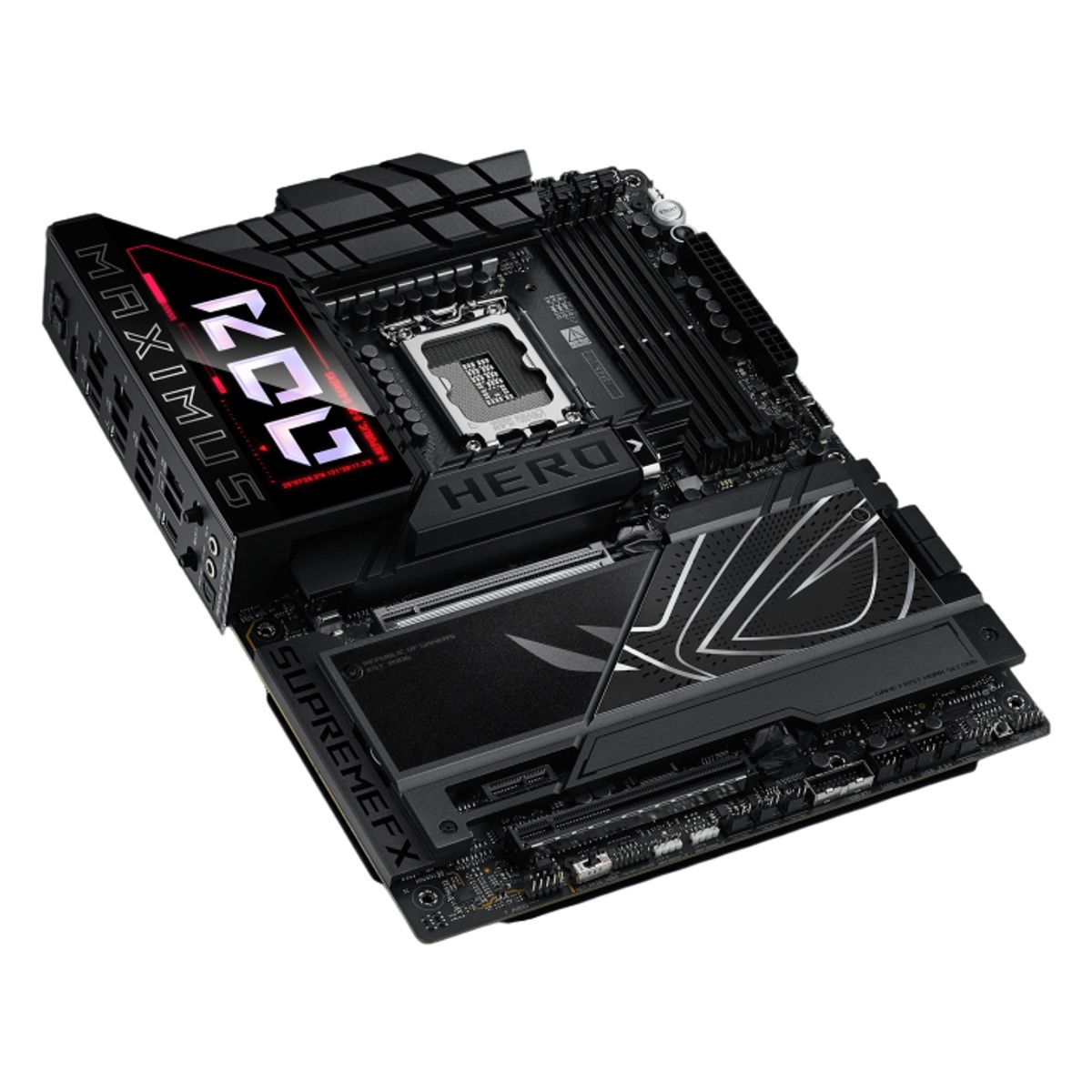 ASUS - ASUS ROG Maximus Z890 Hero Placa Madre Gaming ATX, Intel Z890, LGA1851, DDR5 8800+, PCIe 5.0, WiFi 7, Thunderbolt 4, 2.5G + 5G LAN, Aura Sync RGB, Overclocking Extremo