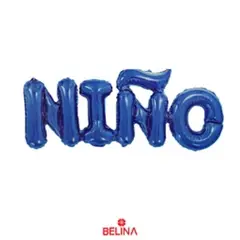 GENERICO - Globo metalico niño 94x34cm
