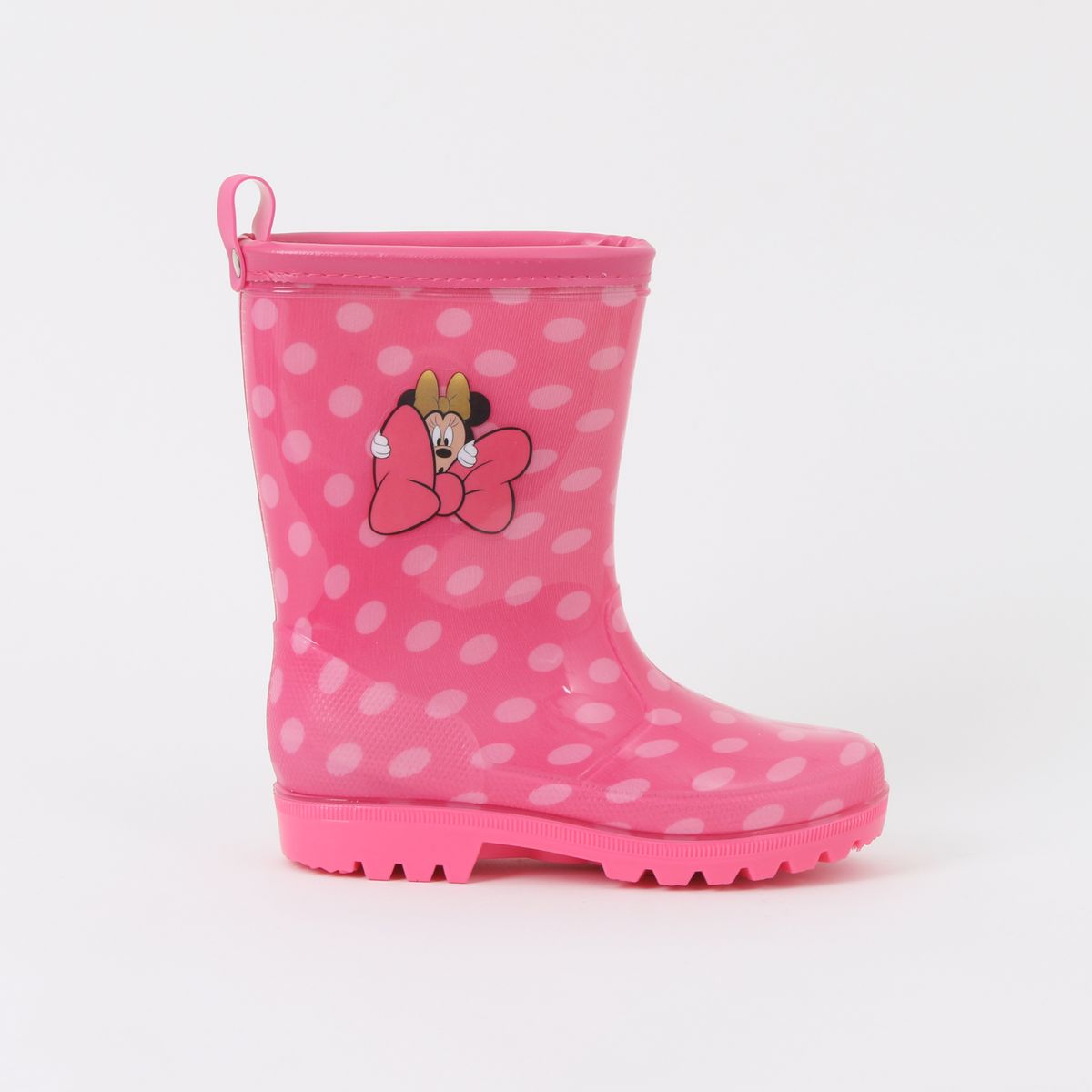 DISNEY - Bota de Agua Niña Cinta Minnie Rosado Disney