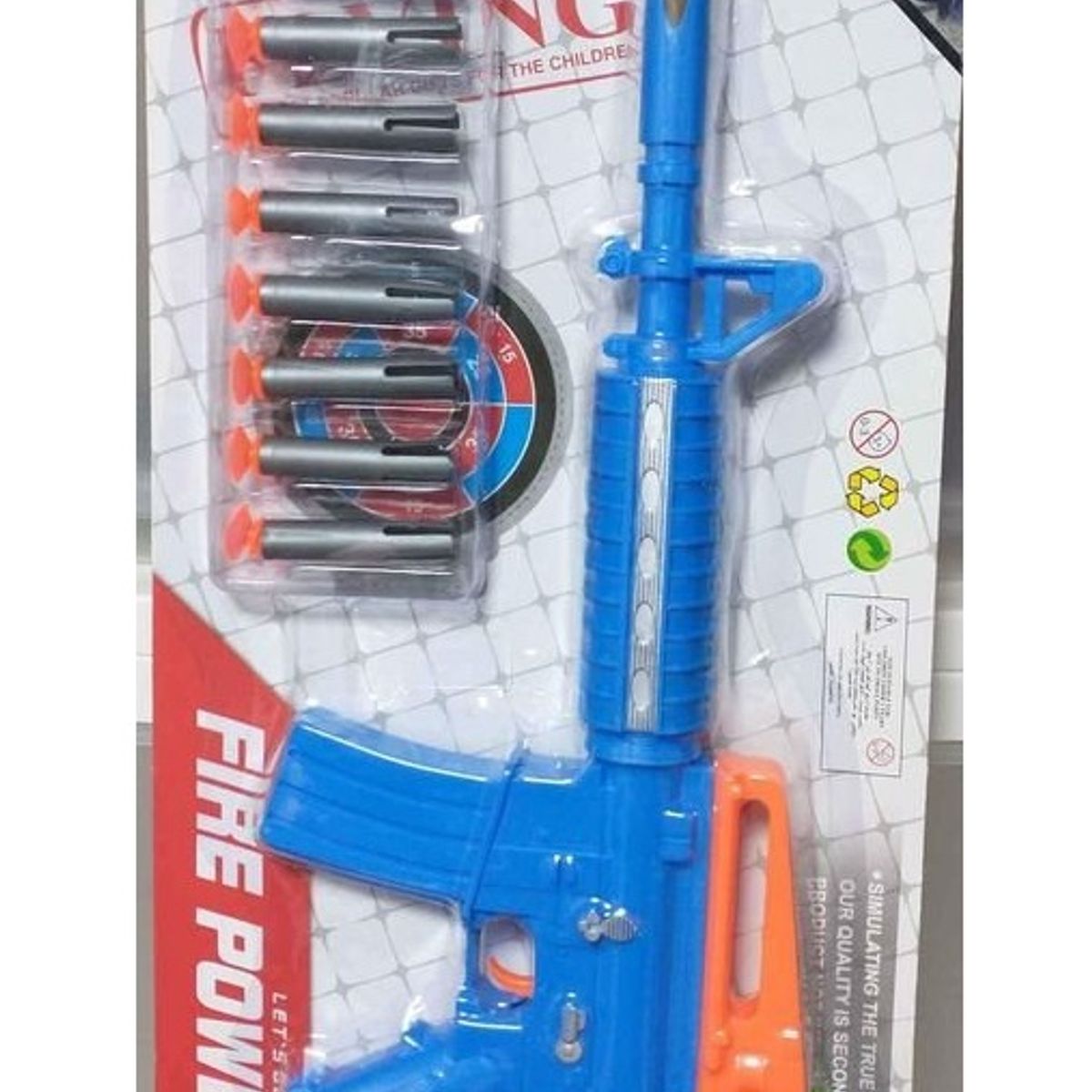 GENERICO - Juguete pistola con accesorios para niños