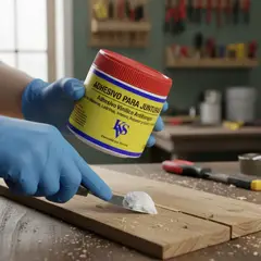 METALFER - Pasta Volcanita 1kg Masilla En Pasta Para Juntas