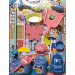 GENERICO - Set juguete miniaturas limpiar la casa para niños