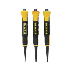 DEWALT - Set 3 punzones de 0.8, 1.6 y 2.4mm DWHT0-58018