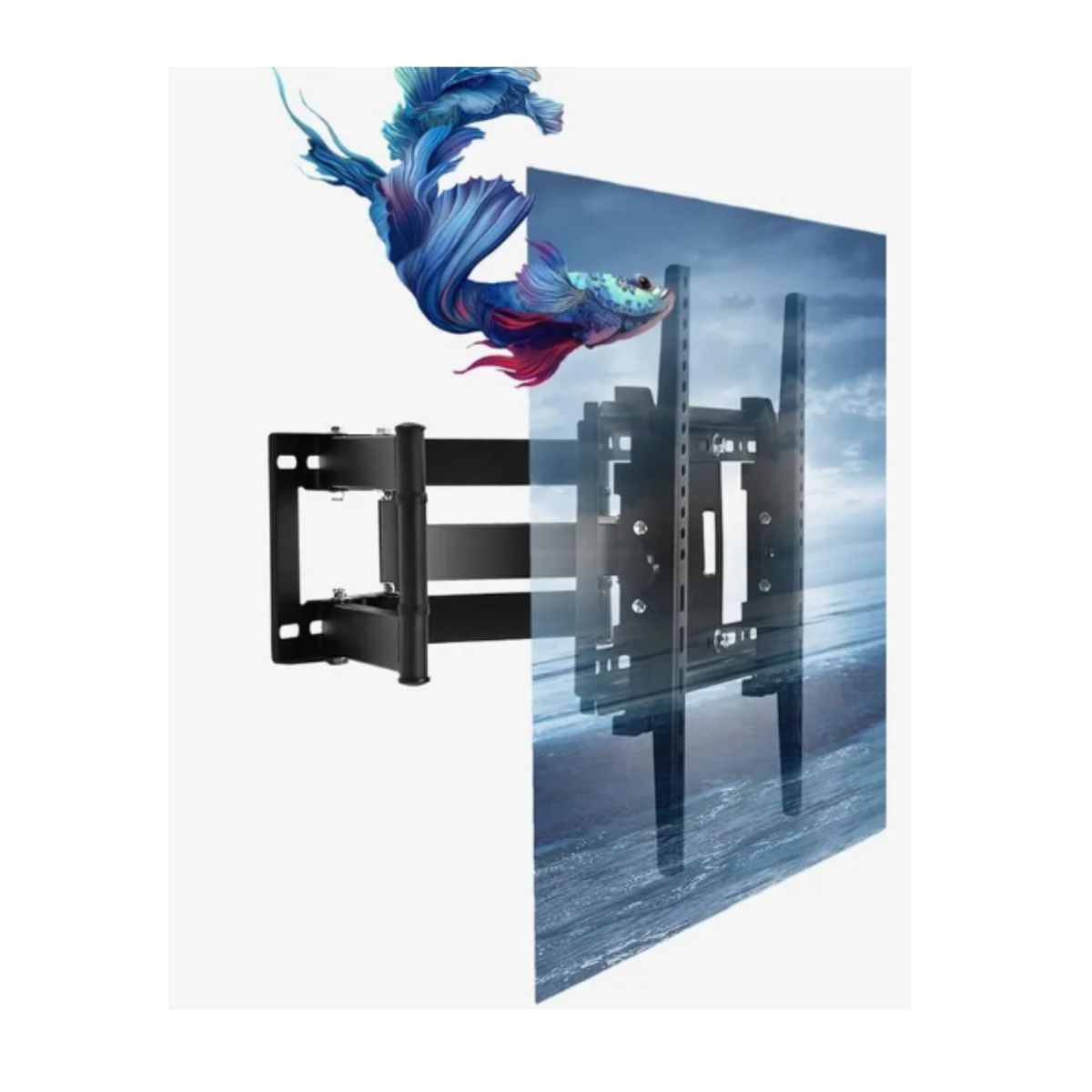 GENERICO - Soporte de Pared Articulado StarX para TV 32 a 65 - Modelo ST-700 - Doble Brazo Reforzado