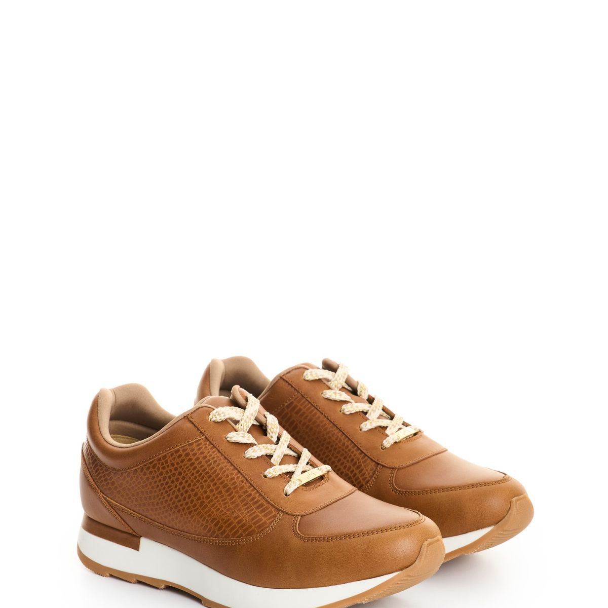 VELEZ - Vélez Zapatillas Cuero Detalle Grabado Mujer Tropical2 Miel