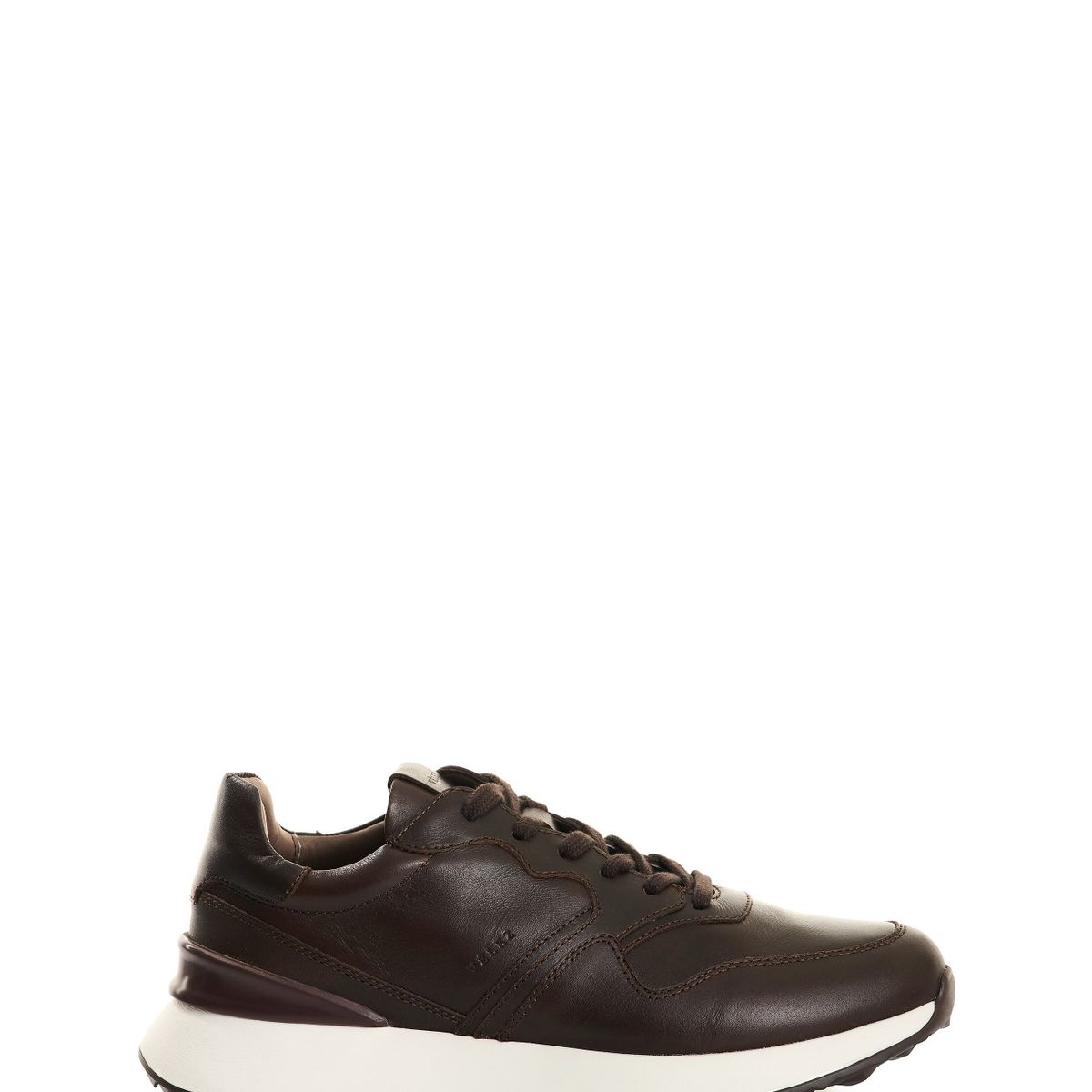 VELEZ - Vélez Zapatilla Tenis Cooper 3 Cuero Hombre Spoiler Contraste Café