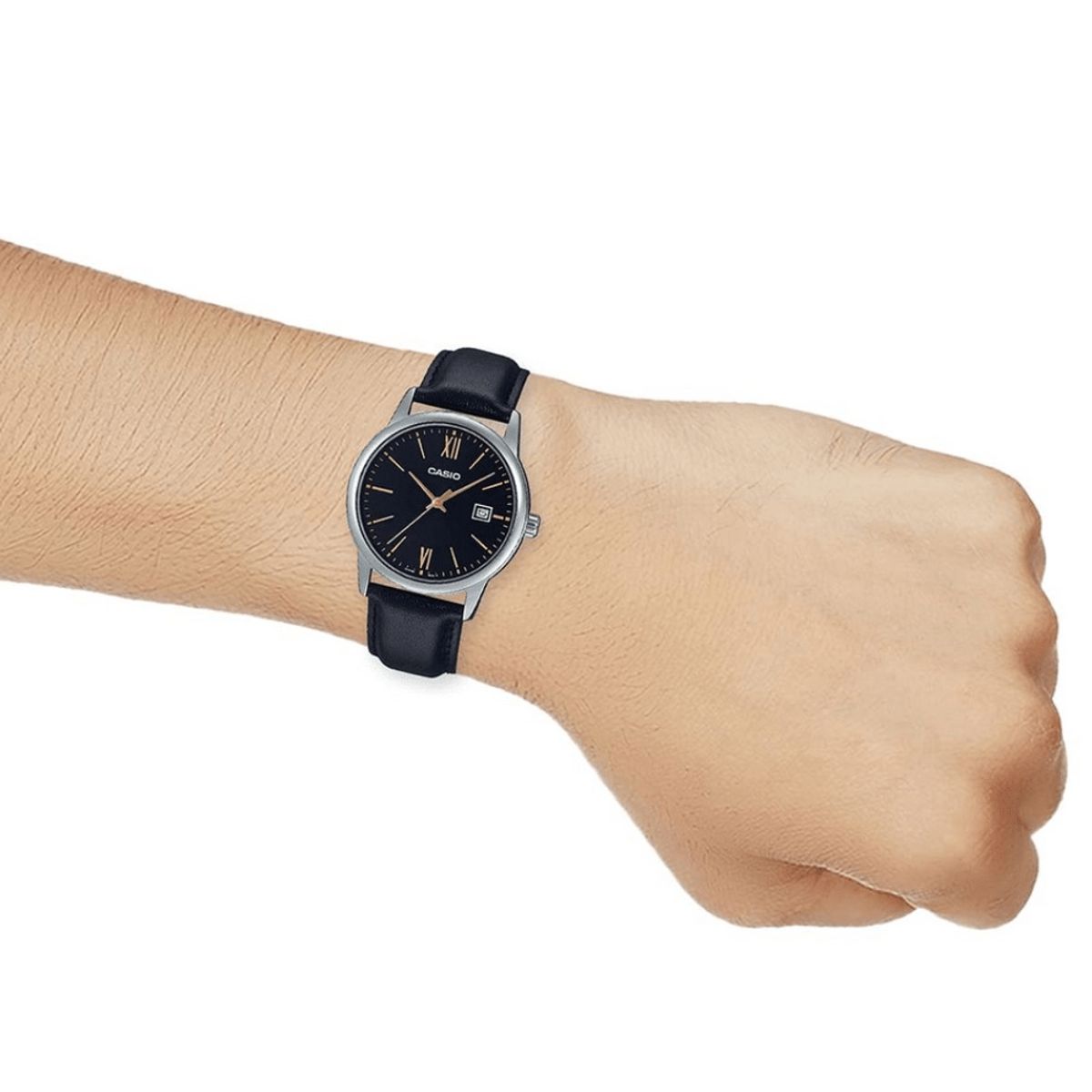 CASIO - RELOJ CASIO LTP-V002L-1B3UDF CLASICO PLATEADO MUJER