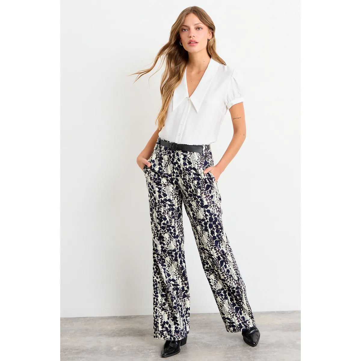 IO - Pantalon Fantasia Mujer Azul Io