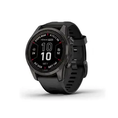 GARMIN - Reloj Fenix 7S Pro Sapphire Solar 42mm Carbon Grey Ti