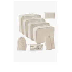 GENERICO - Bolsas de viaje 8 en 1 bolsas organizadoras de viaje maleta