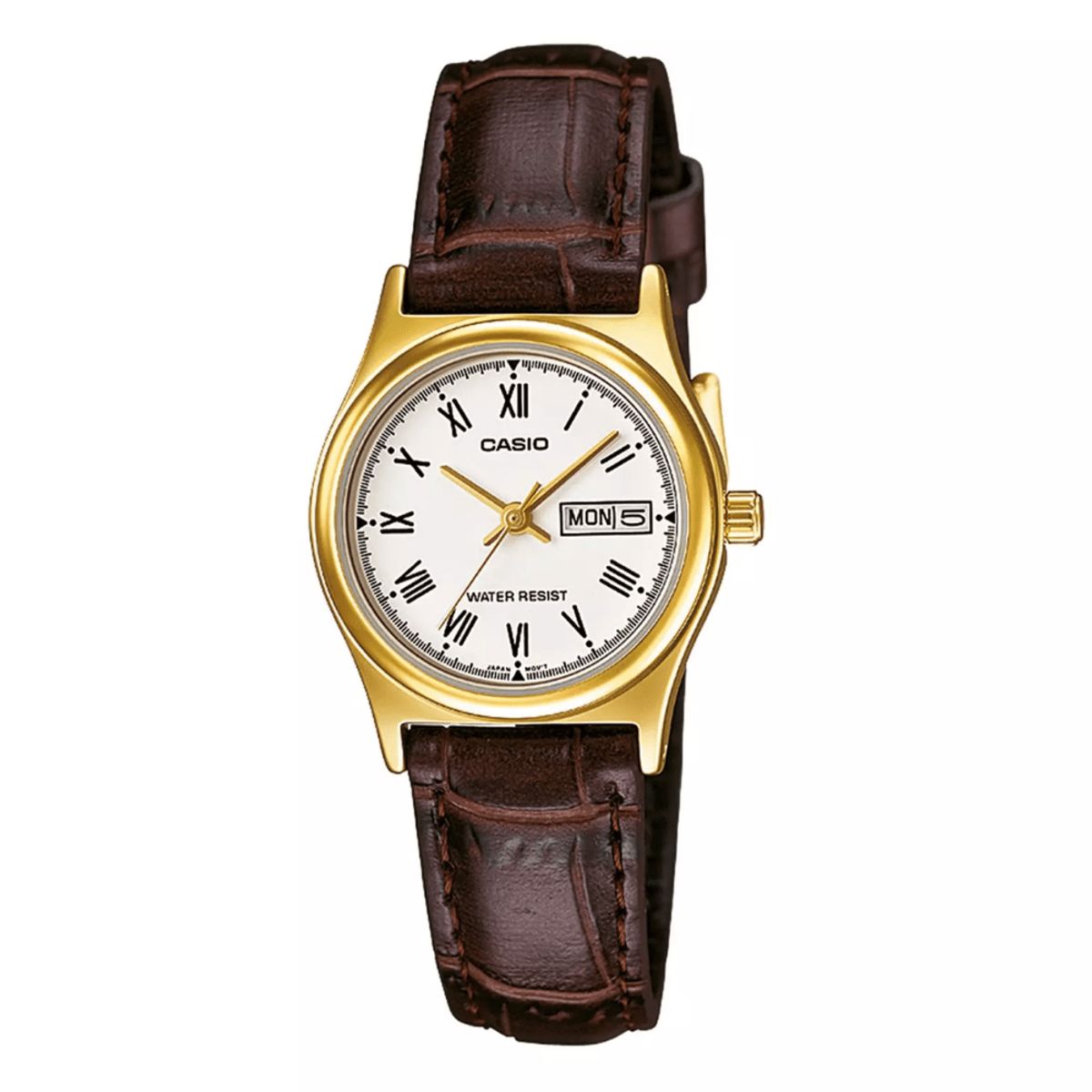 CASIO - RELOJ CASIO LTP-V006GL-7BUDF ANÁLOGO DORADO