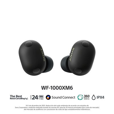Imagen 2 del producto Audífonos inalámbricos con noise cancelling WF-1000XM6 …