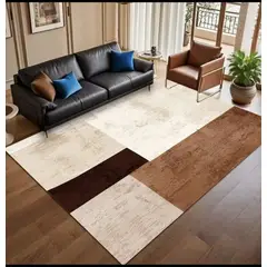 GENERICO - ALFOMBRAS PARA LIVING ANTIDESLIZANTES CON DISEÑOS TRIDIMENCIONALES