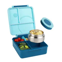 GENERICO - Lonchera con termo bento box termica 1600 ml