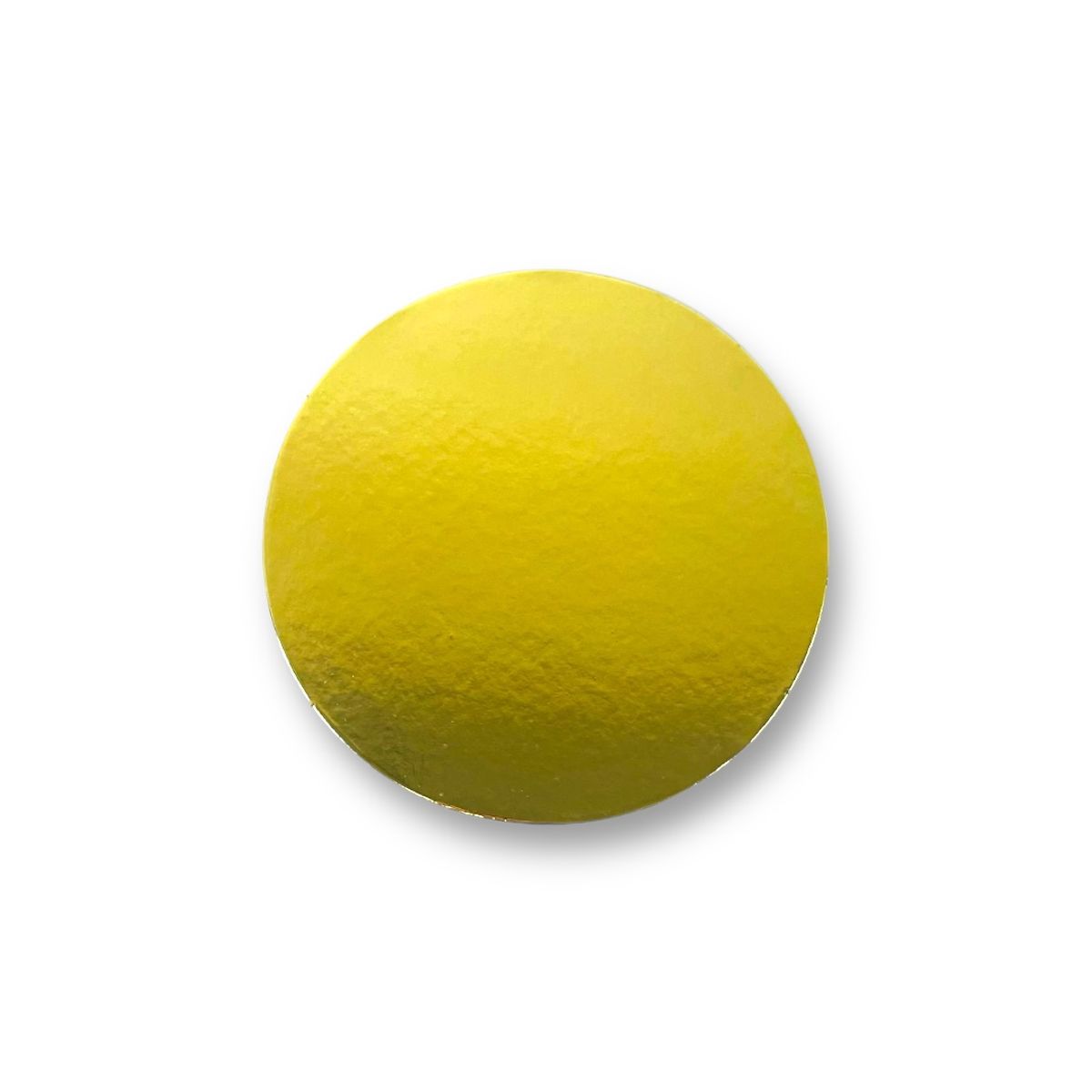 GENERICO - Pack 12 Bandejas Base Dorada Redonda Para Tortas De 35cm