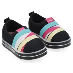 MOLEKINHA - Zapatilla de Niña Negro