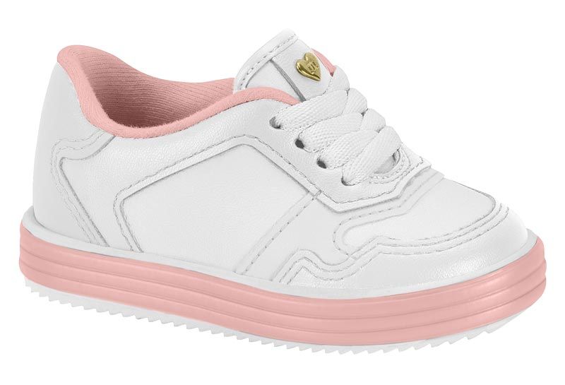 Zapatilla de Niña Blanco