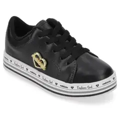 MOLEKINHA - Zapatilla de Niña Negro