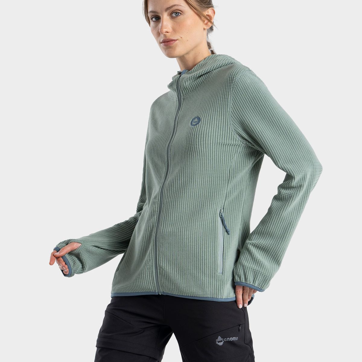 GNOMO - Polar Hoodie Eco Klimi Mujer Gnomo