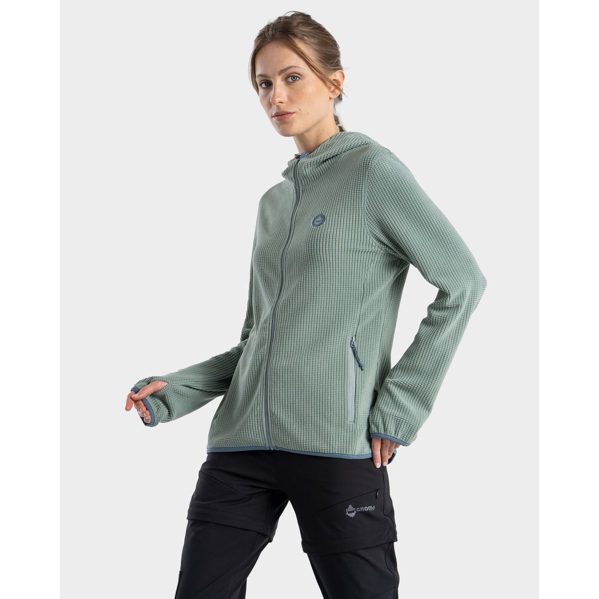GNOMO - Polar Hoodie Eco Klimi Mujer Gnomo