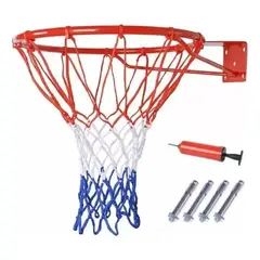GENERICO - Aro Basketball Baloncesto 16 Mm Red Profesional 45 Cm