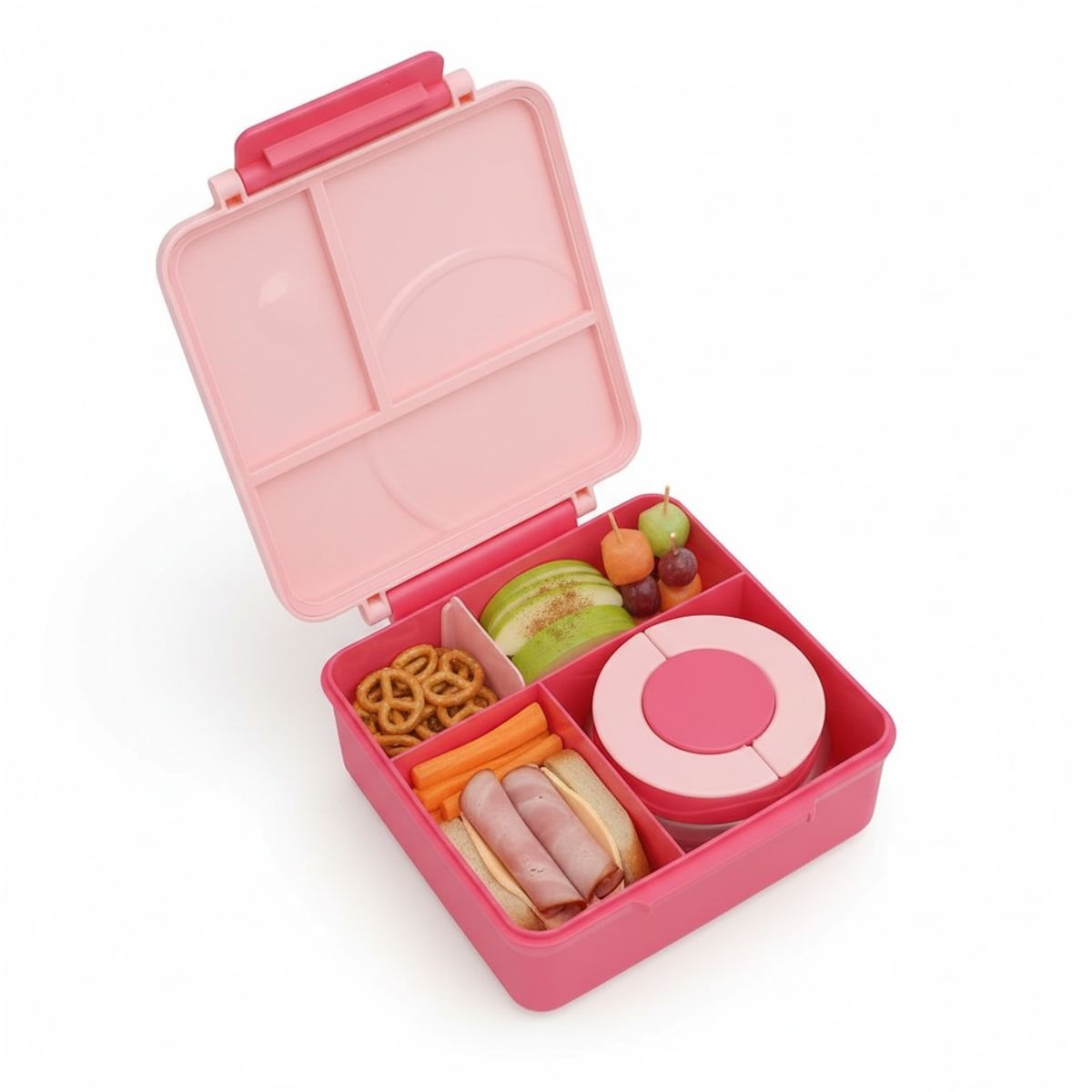 GENERICO - bento box lonchera con termo acero inoxidable termica 1600 ml