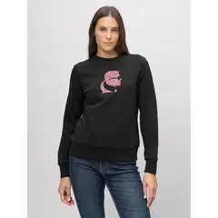 KARL LAGERFELD - Polerón de diseño tipo bouclé