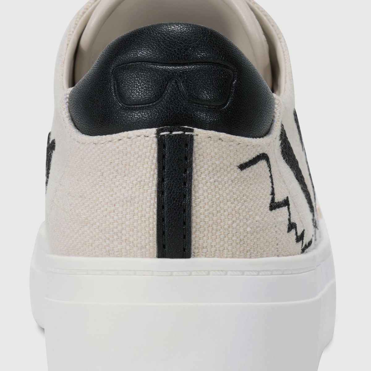 KARL LAGERFELD - Zapatillas de plataforma con detalles de Karl y París