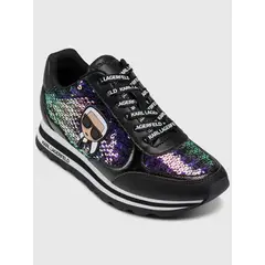 KARL LAGERFELD - Zapatillas Meade con cordones y suela 35 mm