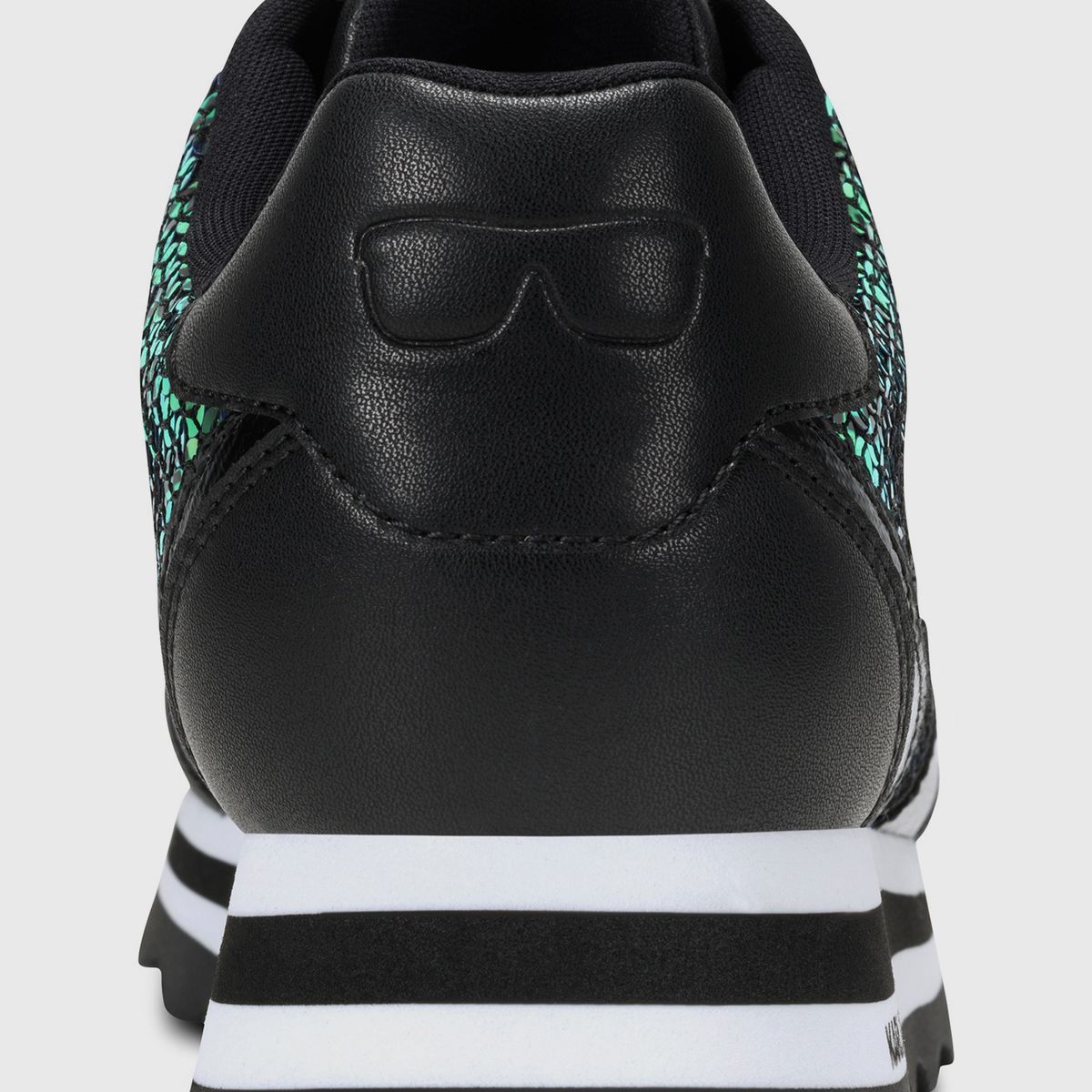 KARL LAGERFELD - Zapatillas Meade con cordones y suela 35 mm