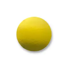 GENERICO - Pack 12 Bandejas Base Dorada Redonda Para Tortas De 30cm