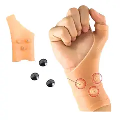 GENERICO - Guante Silicona Magnetico Artritis Tendinitis Tunel Carpiano