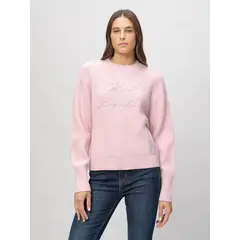 KARL LAGERFELD - Sweater de cuello redondo