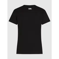 KARL LAGERFELD - Polera con gráfico estampado de Choupette