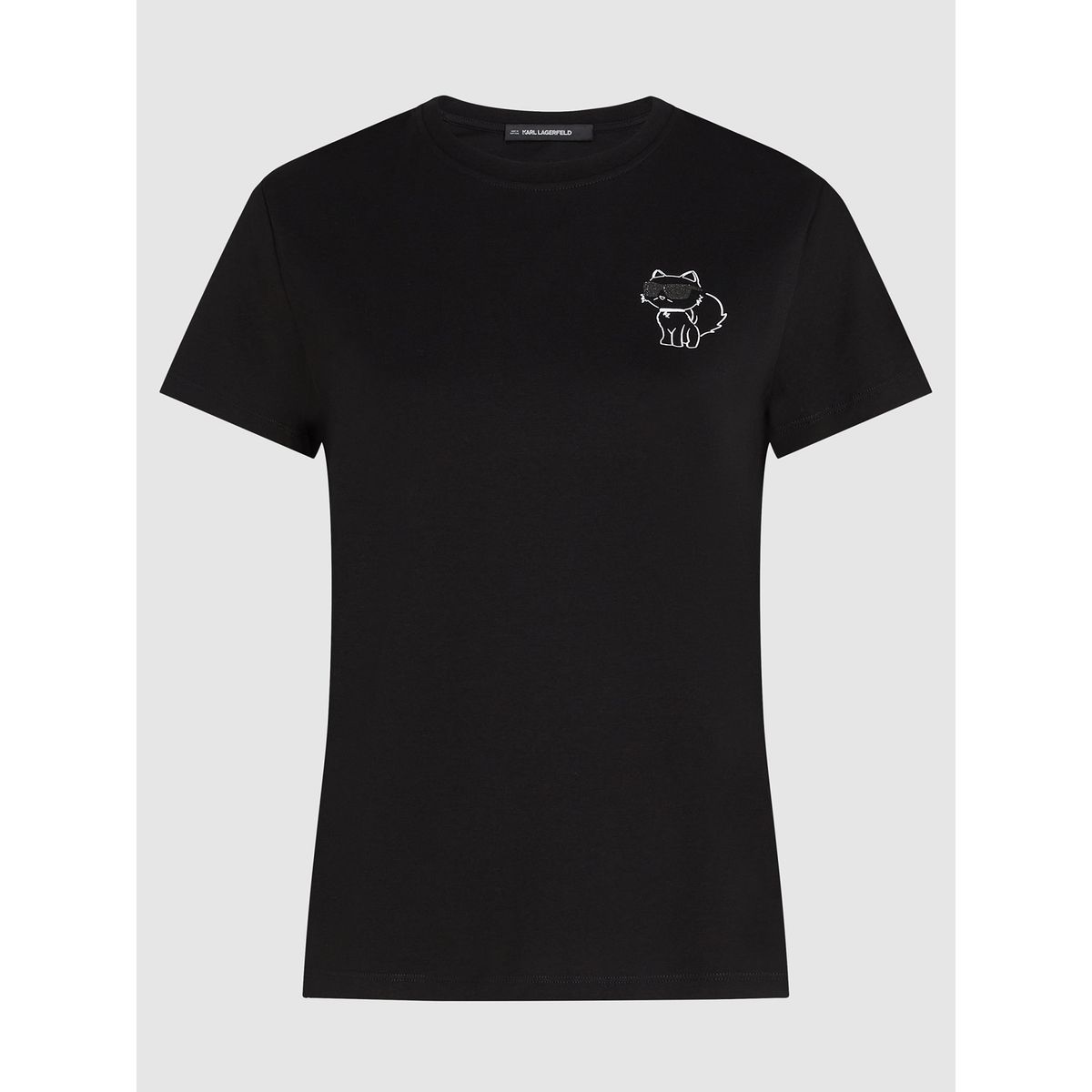 KARL LAGERFELD - Polera con gráfico estampado de Choupette