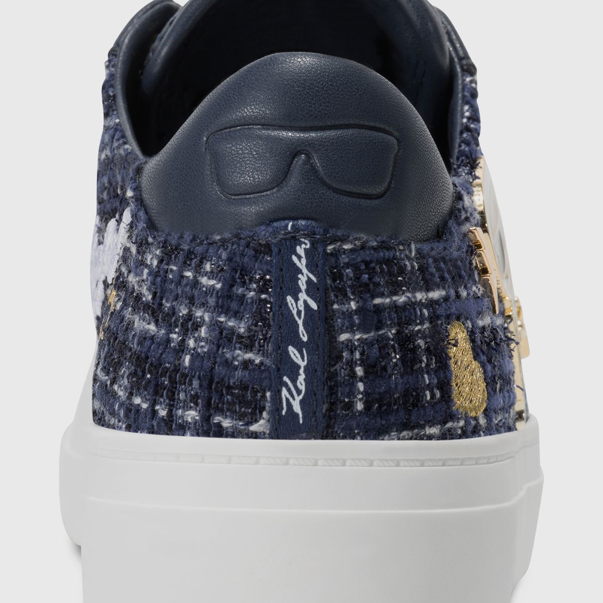 KARL LAGERFELD - Zapatillas con estampado y pines distintivos de Karl & Choupette