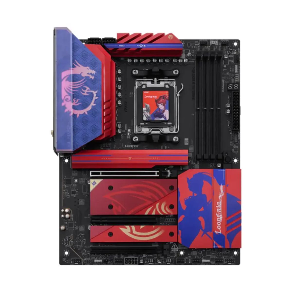 MSI - Placa Madre MSI B850 MLG EDITION DDR5 AM5 m2 ATX